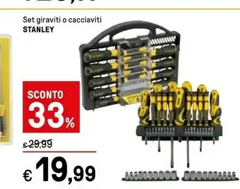 Iper La Grande Stanley 66-052 Set Cacciavite Di Precisione Cacciavite Manuale offerta
