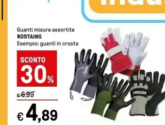 Iper La Grande Rostaing Guanti Misure offerta