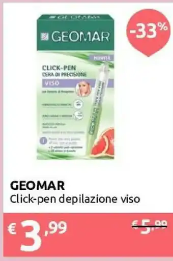 Geomar Click Pen Depilazione Viso