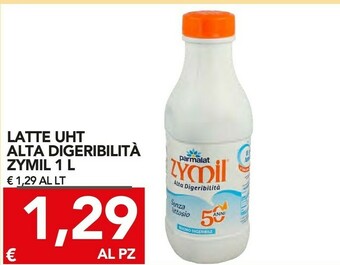 TuoDi Parmalat Latte Uht Alta Digeribilità Zymil offerta
