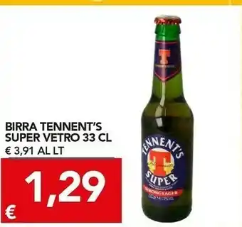 TuoDi Tennent's Birra Super Strong Lager 330 G(ml) offerta