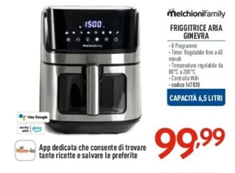 Melchioni FRIGGITRICE ARIA GINEVRA