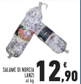 Conad SALAME DI NORCIA LANZI offerta