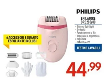 PHILIPS EPILATORE BRE285/00