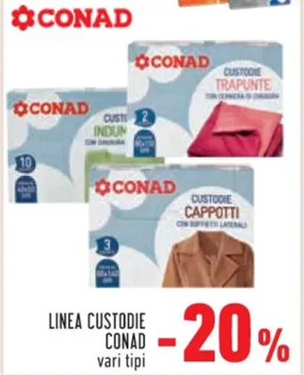 Conad LINEA CUSTODIE CONAD vari tipi offerta