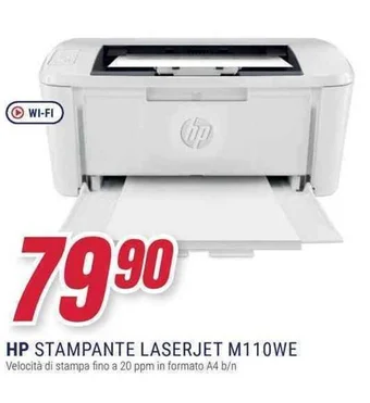 Trony HP STAMPANTE LASERJET M110WE offerta