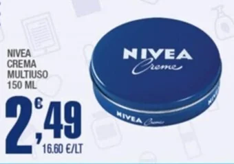Splendidi e Splendenti NIVEA CREMA MULTIUSO 150 ML offerta