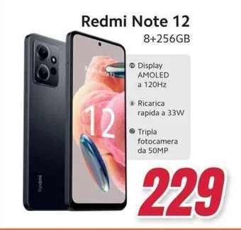 Trony Redmi Note 12 8+256GB offerta