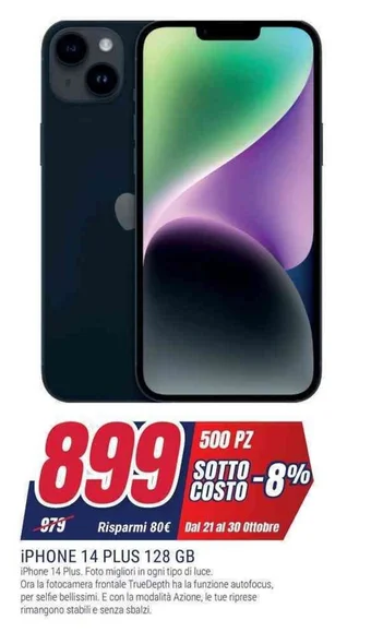 iPHONE 14 PLUS 128 GB