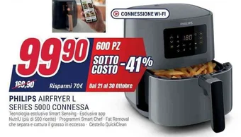 Trony PHILIPS AIRFRYER L SERIES 5000 CONNESSA offerta