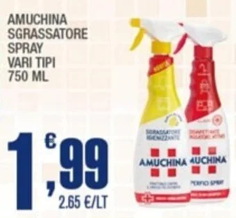AMUCHINA CREMA GEL IGIENIZZANTE 750 ML