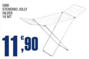 GIMI STENDINO JOLLY SILVER 18 MT