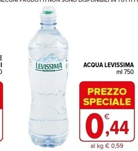 Iperal Levissima acqua offerta