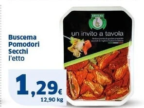 Sigma Buscema pomodori secchi offerta