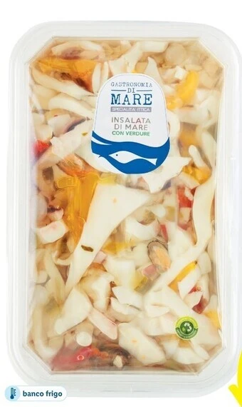 Lidl Gastronomia di mare insalata di mare offerta