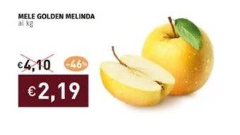 Prezzemolo e Vitale MELE GOLDEN MELINDA offerta
