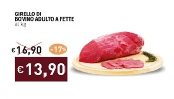 Prezzemolo e Vitale GIRELLO DI BOVINO ADULTO A FETTE offerta