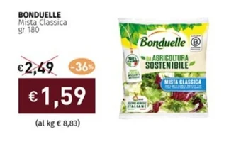 Prezzemolo e Vitale BONDUELLE Mista Classica gr 180 offerta