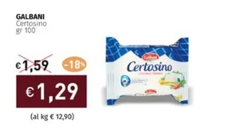 Prezzemolo e Vitale GALBANI Certosino gr 100 offerta