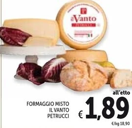 Spazio Conad Petrucci formaggio misto il vanto offerta