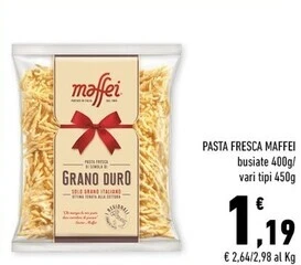 Conad Margherita Maffei pasta fresca offerta