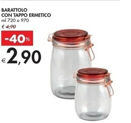 Bennet Barattolo con tappo ermetico offerta