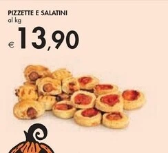 Pizzette e salatini