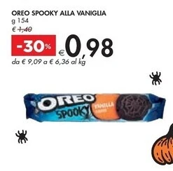 Bennet Oreo spooky alla vaniglia offerta