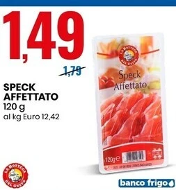 Eurospin La bottega del gusto speck affettato offerta