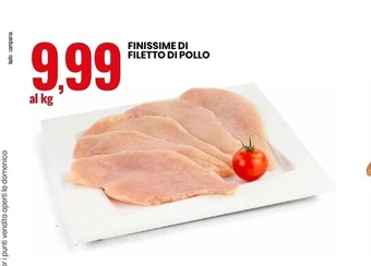 Eurospin Finissime di filetto di pollo offerta