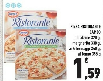 Conad Cameo Ristorante Pizza offerta
