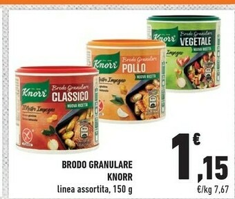 Conad Knorr Brodo Granulare offerta