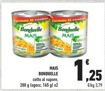 Conad Bonduelle Mais Cotto Al Vapore offerta