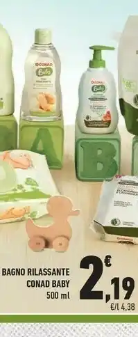 Conad Conad Bagno Rilassante Baby offerta