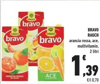 Conad Rauch Bravo Limone offerta
