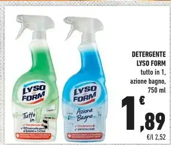 Lysoform Detergente