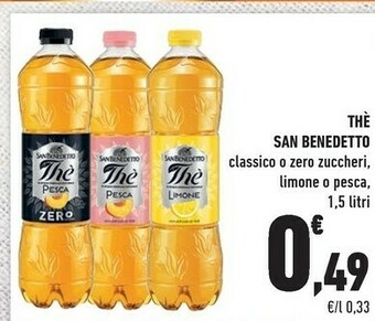 Conad San Benedetto The Verde Con Aloe Vera 1500 G(ml) offerta