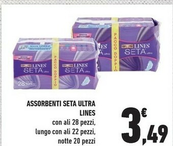 Conad Assorbenti lines offerta