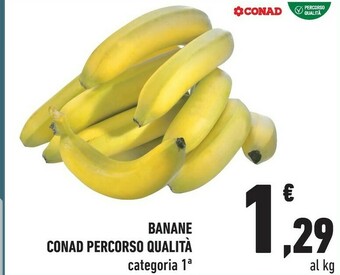 Conad Conad Banane Percorso Qualità offerta