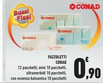 Conad Conad Fazzoletti offerta