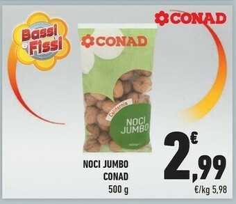 Conad Conad - Noci Jumbo 500 G(ml) offerta