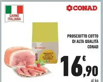 Conad Prosciutot Cotto Di Alta Qualita offerta
