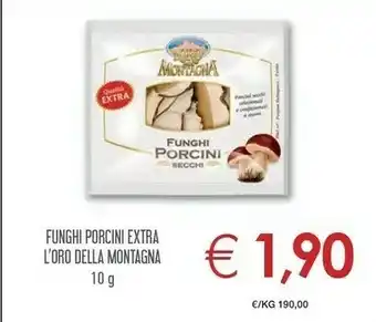 Conad L'Oro Della Montagna - Funghi Misti Secchi Con Porcini offerta