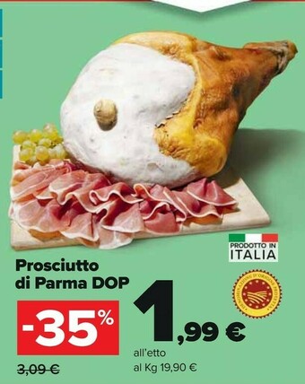 Carrefour Prosciutto di Parma offerta