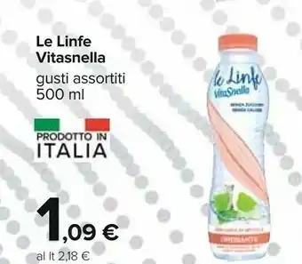 Carrefour Vitasnella Acqua offerta
