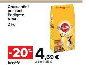 Carrefour Pedigree Cibo per cani offerta