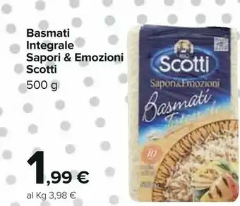 Carrefour Sapori Riso Scotti offerta