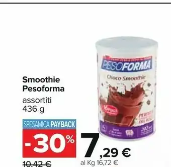 Carrefour Pesoforma Snack offerta