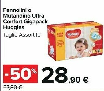 Carrefour Huggies Pannolini offerta