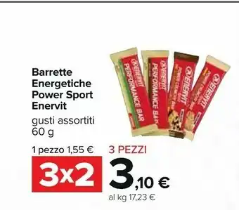 Carrefour Enervit Barrette proteiche offerta
